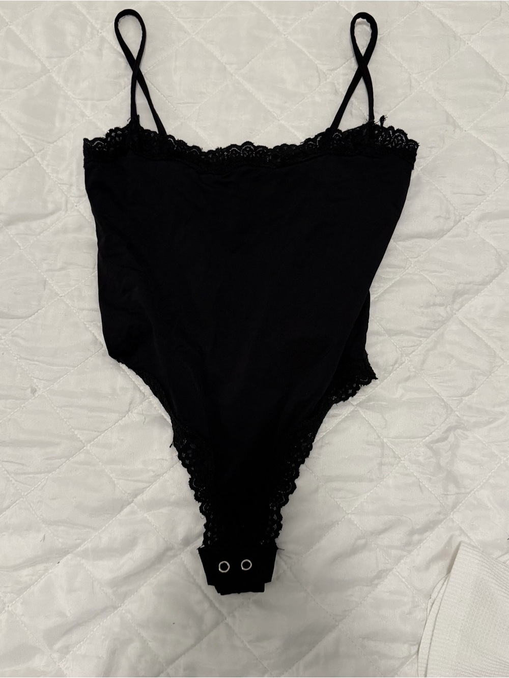 SKIMS cami bodysuit black